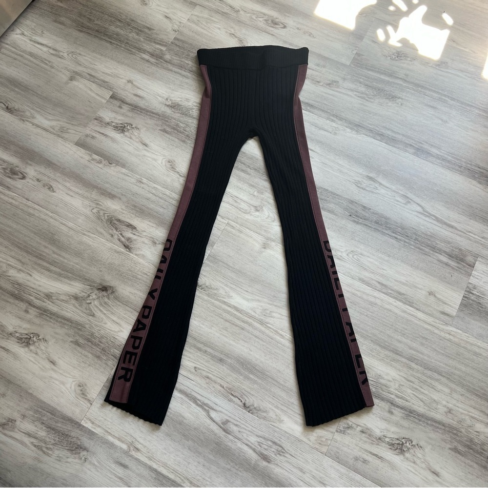 Daily Paper Black and Brown Leggings - Picture 3 of 4